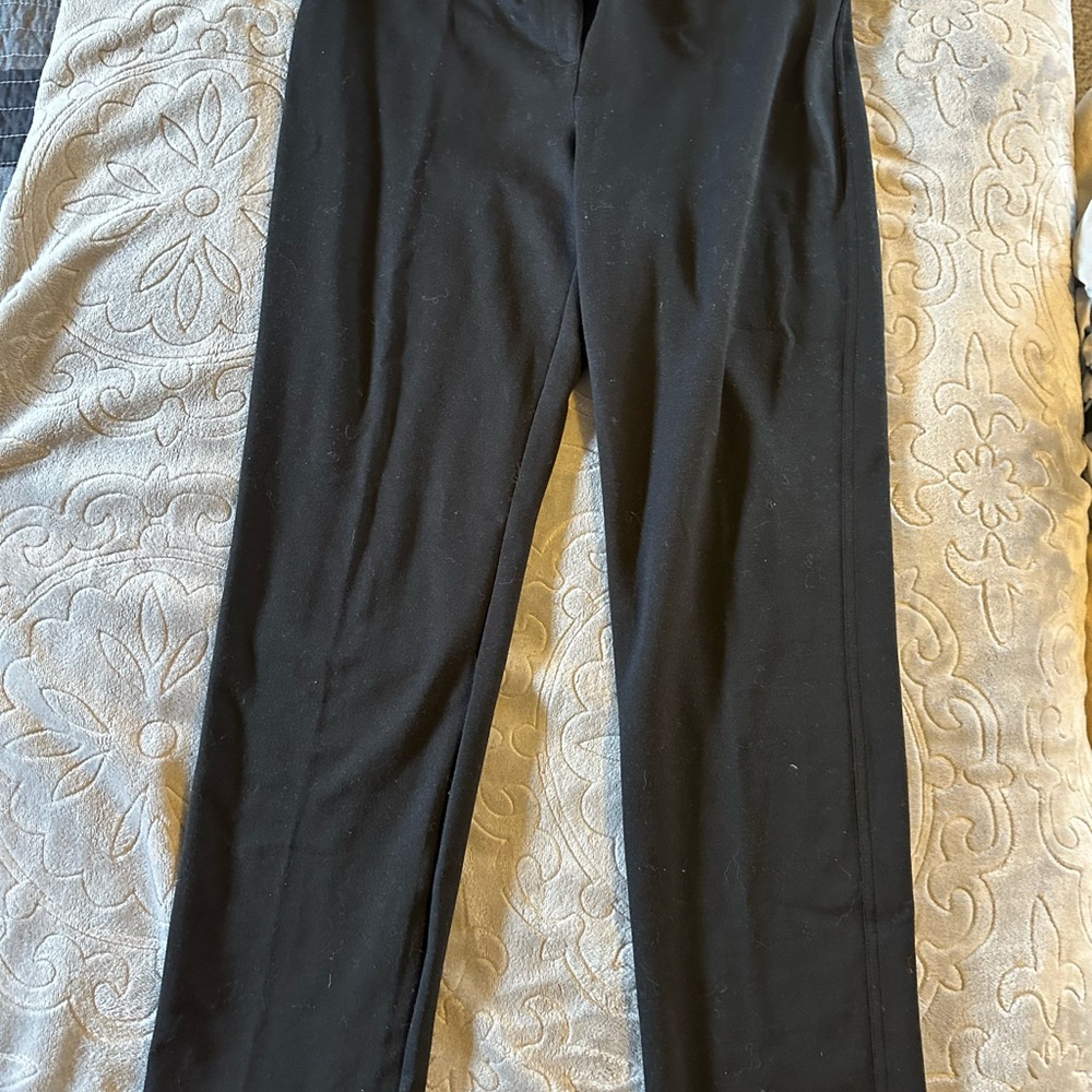 Chico's Black Dress Pants with Elastic Waistband - Picture 4 of 6